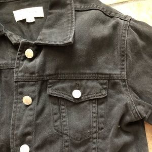 Black Denim Jacket